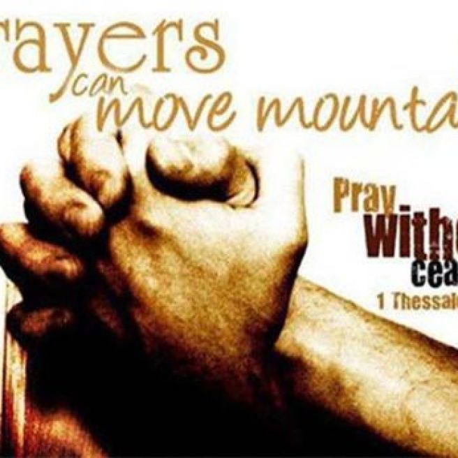 Prayer-move mountains